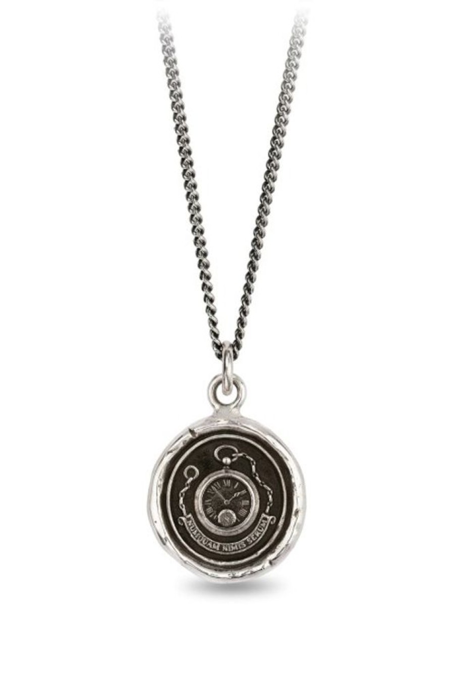 PYRRHA Pyrrha Never Too Late Talisman In Silver 20 | Accessories