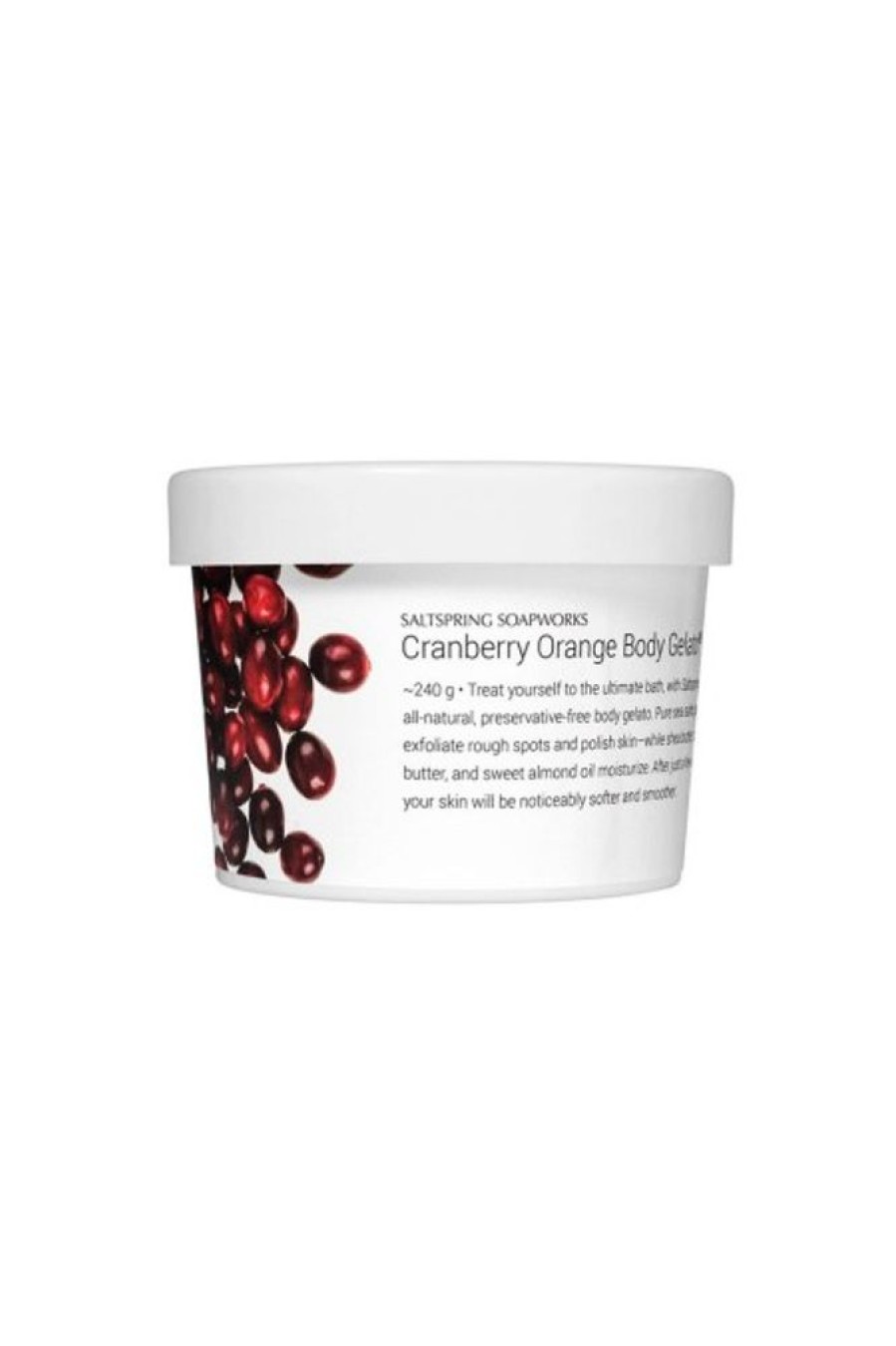 Saltspring Soapworks Saltspring Soapworks Cranberry Orange Gelato | Beauty