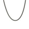 PYRRHA Pyrrha Black Medium Curb Chain 24 | Accessories