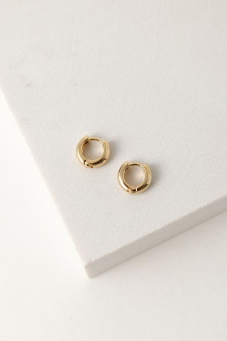 Lover's Tempo Lover'S Tempo Bea 10Mm Hoop Earrings In Gold | Accessories