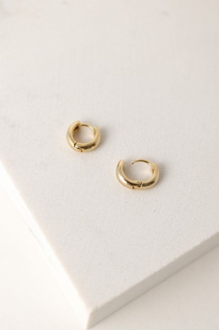 Lover's Tempo Lover'S Tempo Bea 10Mm Hoop Earrings In Gold | Accessories