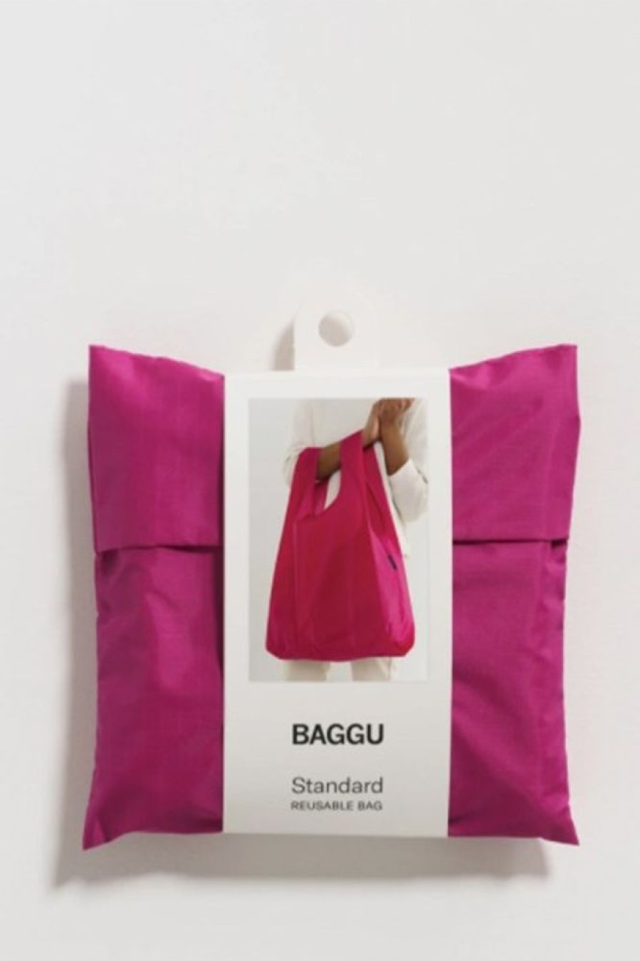 Baggu Baggu Standard Bag In Magenta | Tech & Travel