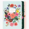 Rifle Paper Co Rifle Paper Co. Set Of 3 Garden Party Notebooks | Office