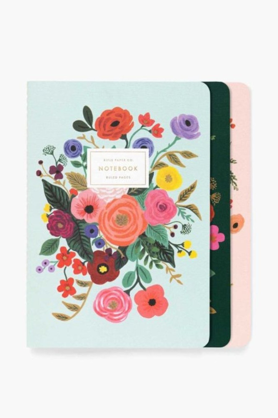 Rifle Paper Co Rifle Paper Co. Set Of 3 Garden Party Notebooks | Office