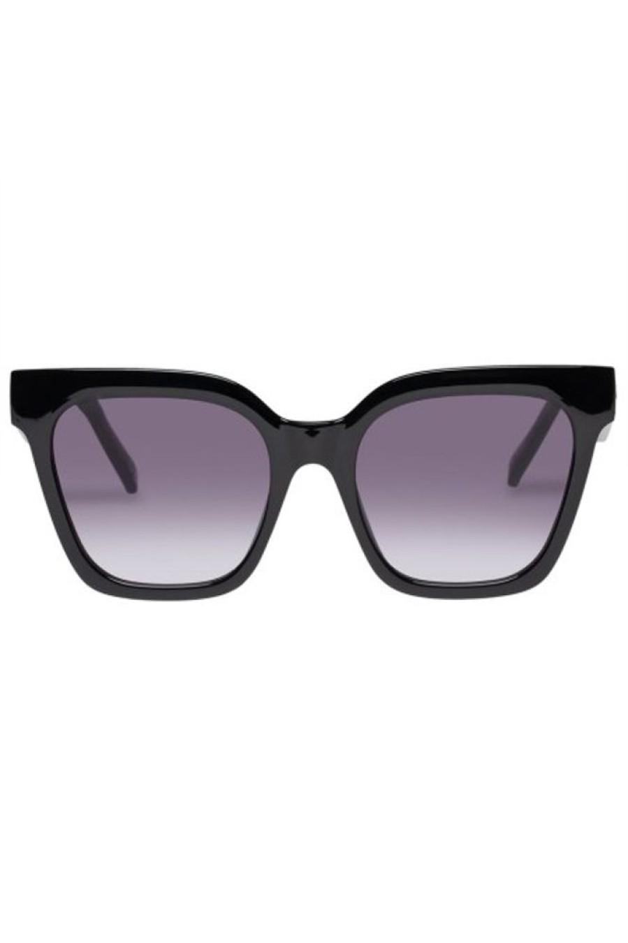 LE SPECS Le Specs Star Glow Sunnies In Black + Smoke | Accessories