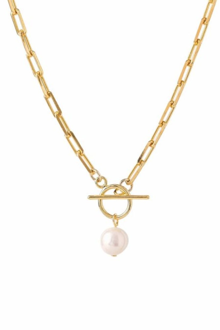 Lover's Tempo Lover'S Tempo Thalassa Pearl Necklace In Gold | Accessories