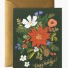 Rifle Paper Co Rifle Paper Co. Holiday Bouquet Card | Office