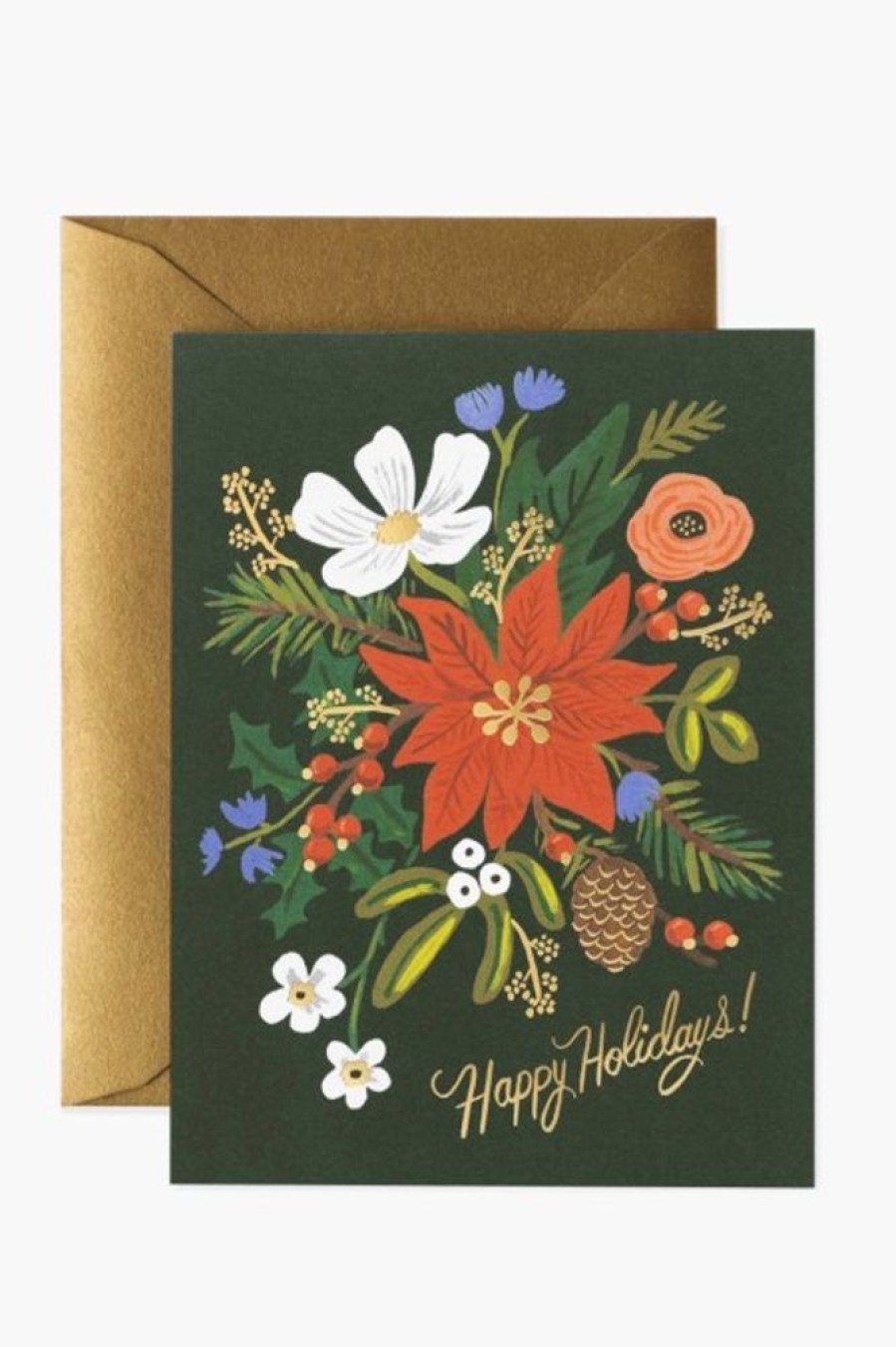 Rifle Paper Co Rifle Paper Co. Holiday Bouquet Card | Office