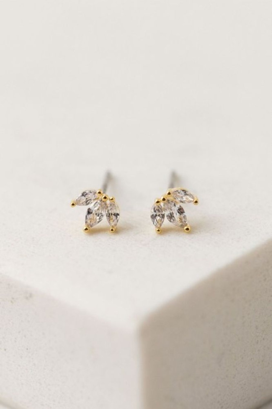 Lover's Tempo Lover'S Tempo Tiara Stud Earrings In Clear | Accessories