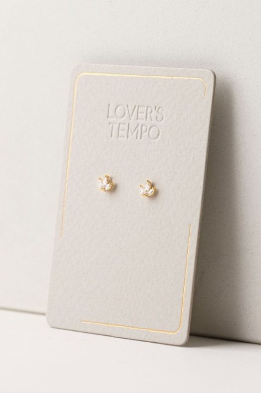 Lover's Tempo Lover'S Tempo Tiara Stud Earrings In Clear | Accessories