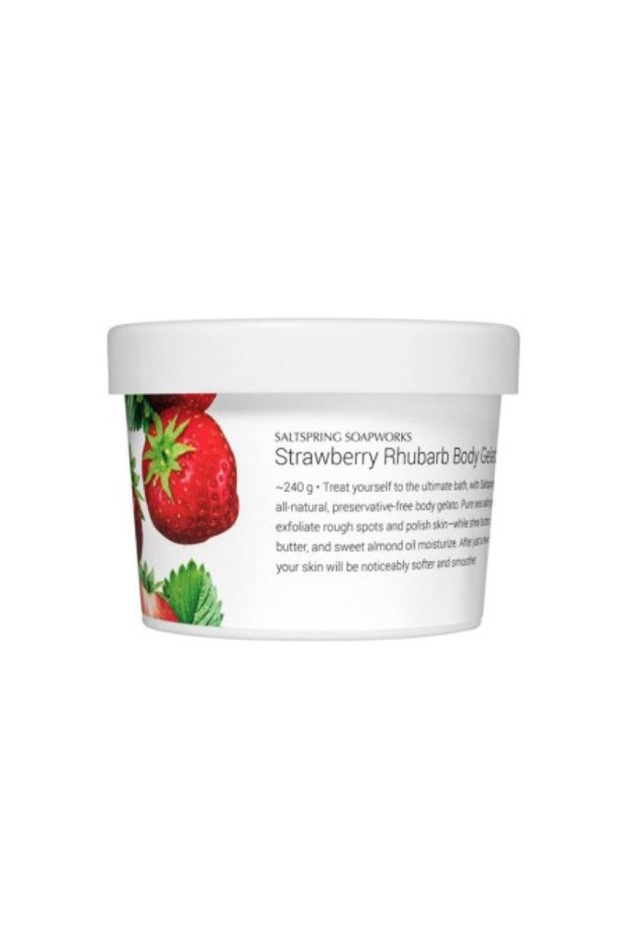 Saltspring Soapworks Saltspring Soapworks Strawberry Rhubarb Gelato | Beauty