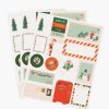 Rifle Paper Co Rifle Paper Co. Pack Of 3 Santa'S Workshop Stickers & Labels | Office