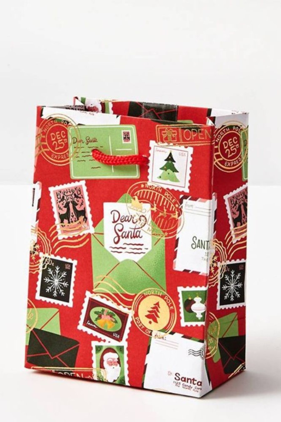 Waste Not Paper Wnp Santa Mail Small Bag | Office