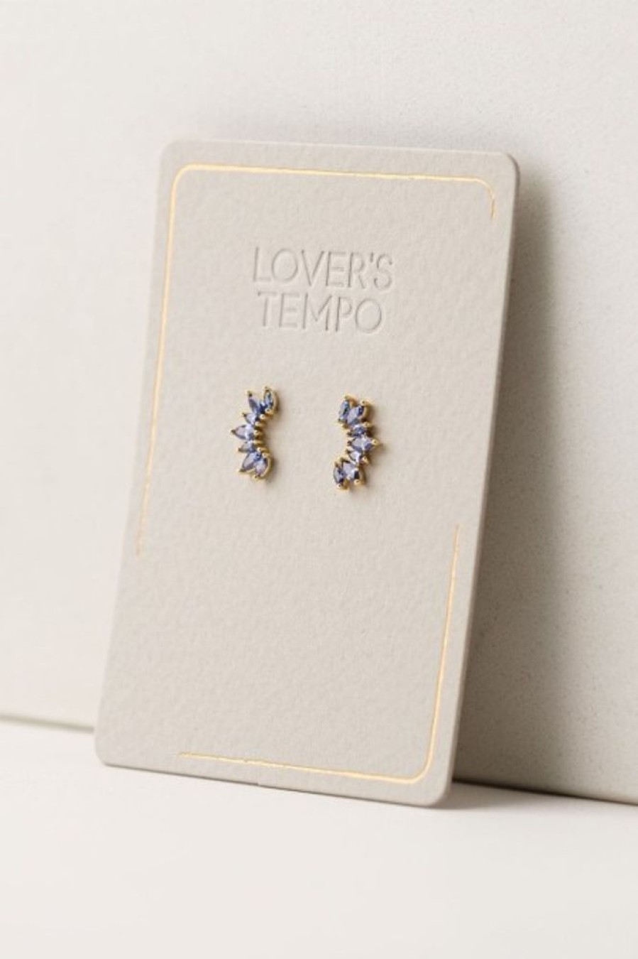 Lover's Tempo Lover'S Tempo Crown Climber Earrings In Royal | Accessories