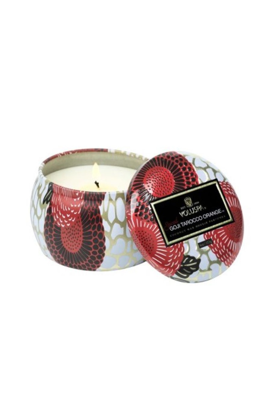 Voluspa Voluspa Petite Candle In Spiced Goji Tarocco Orange | Home Decor