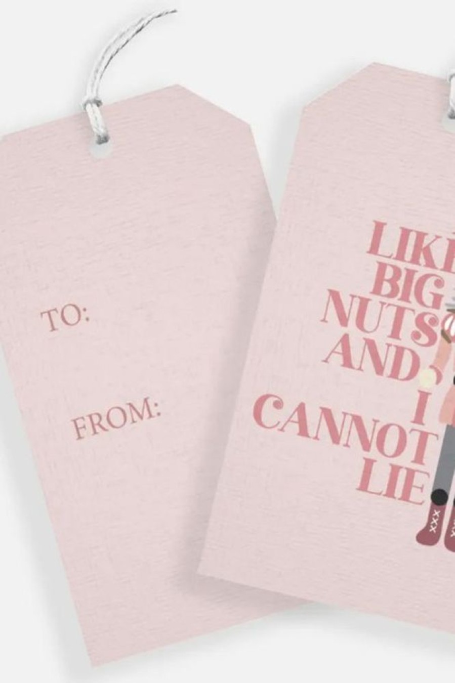 CARDIDEOLOGY Cardideology I Like Big Nuts Gift Tags | Office