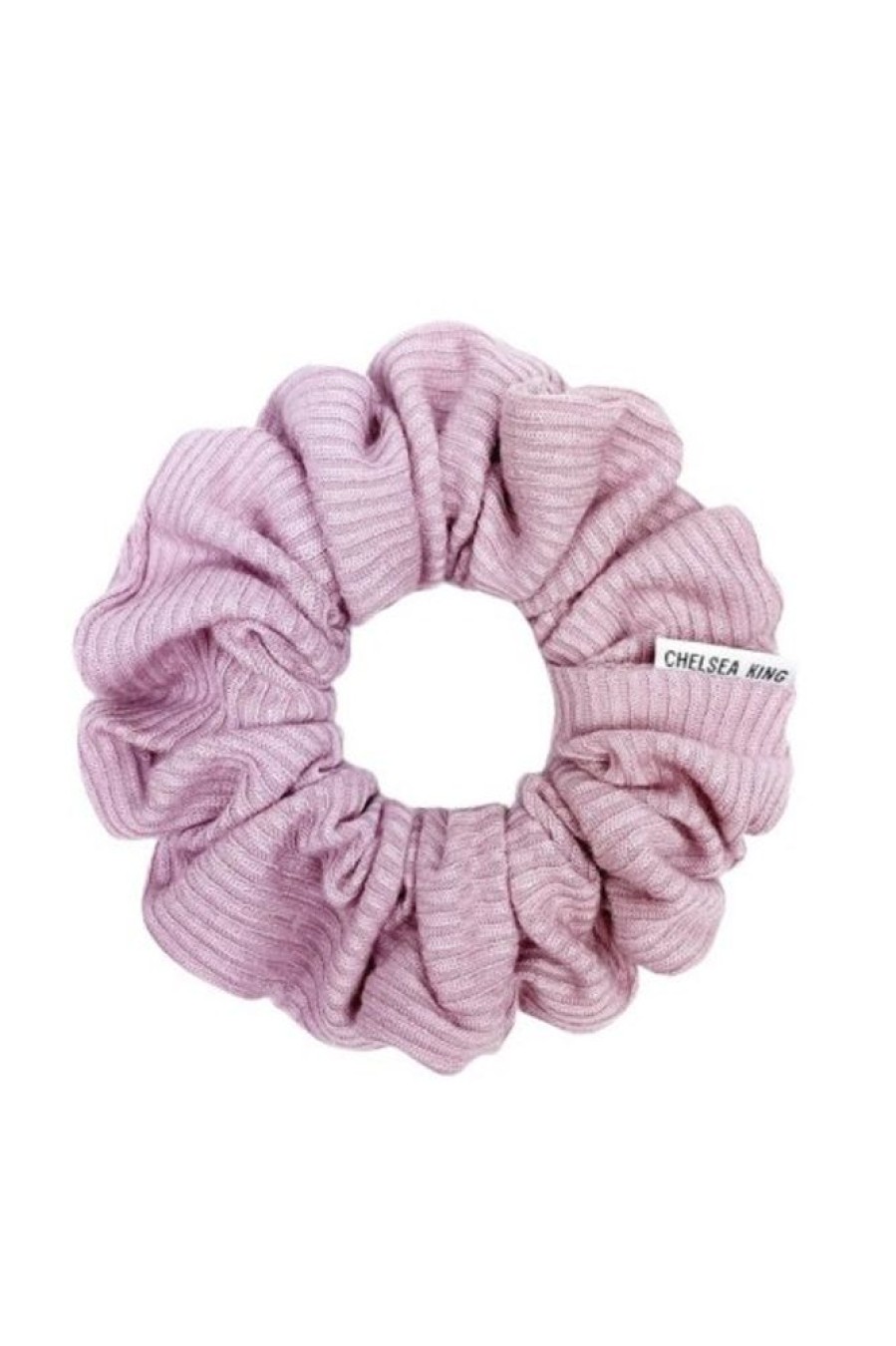 Chelsea King Chelsea King French Ribbed Scrunchie In Light Lilac | Beauty