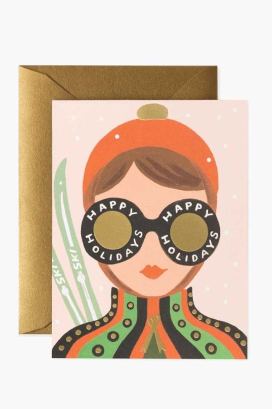 Rifle Paper Co Rifle Paper Co. Ski Girl Card | Office