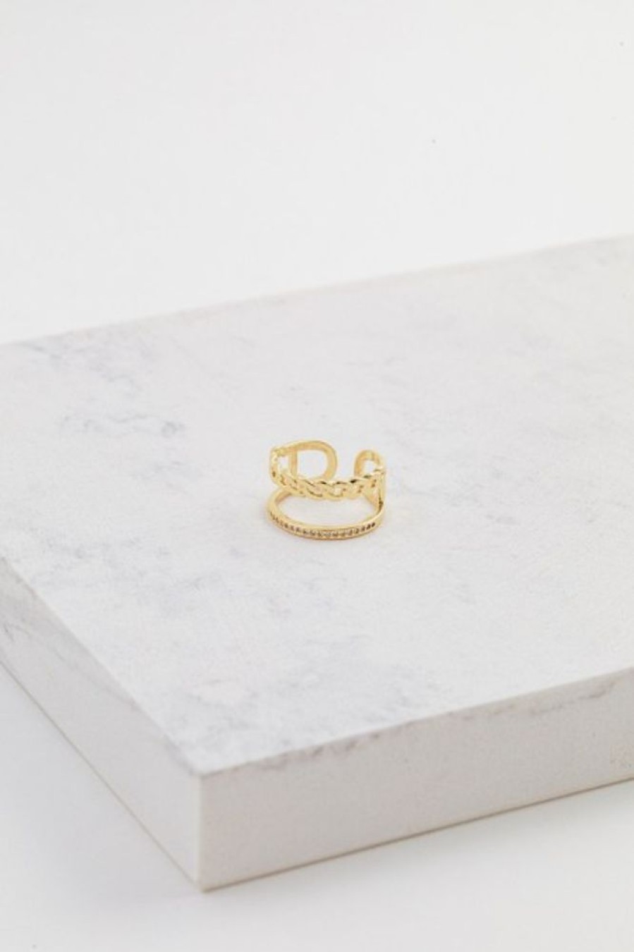 Lover's Tempo Lover'S Tempo Chain Reaction Ring In Gold | Accessories