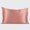 Kitsch Kitsch Satin Pillow Case In Terracotta | Home Decor