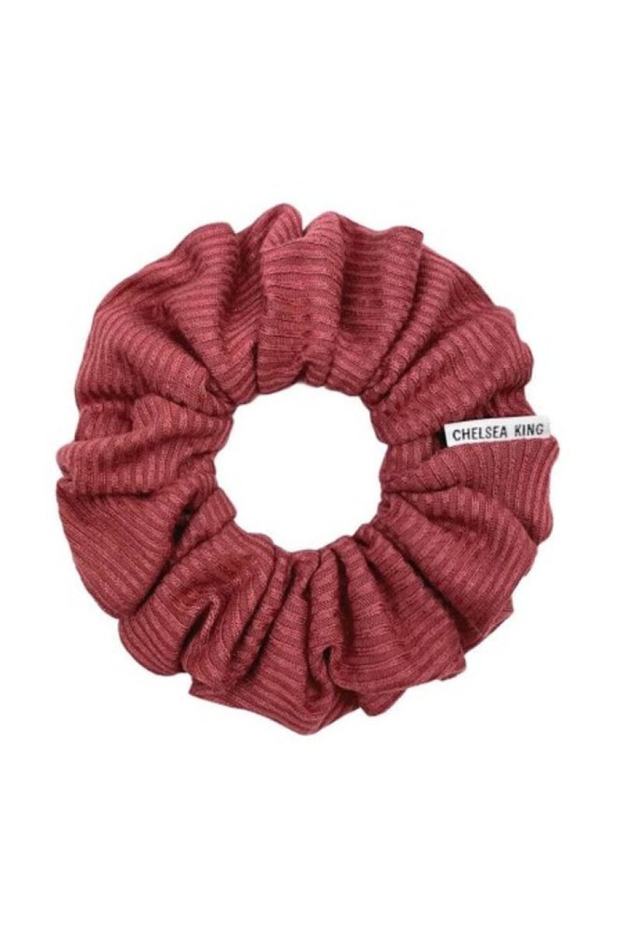 Chelsea King Chelsea King French Ribbed Scrunchie In Mulberry | Beauty