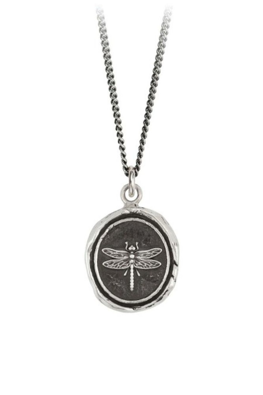 PYRRHA Pyrrha Dragonfly Talisman In Sterling Silver 18 | Accessories