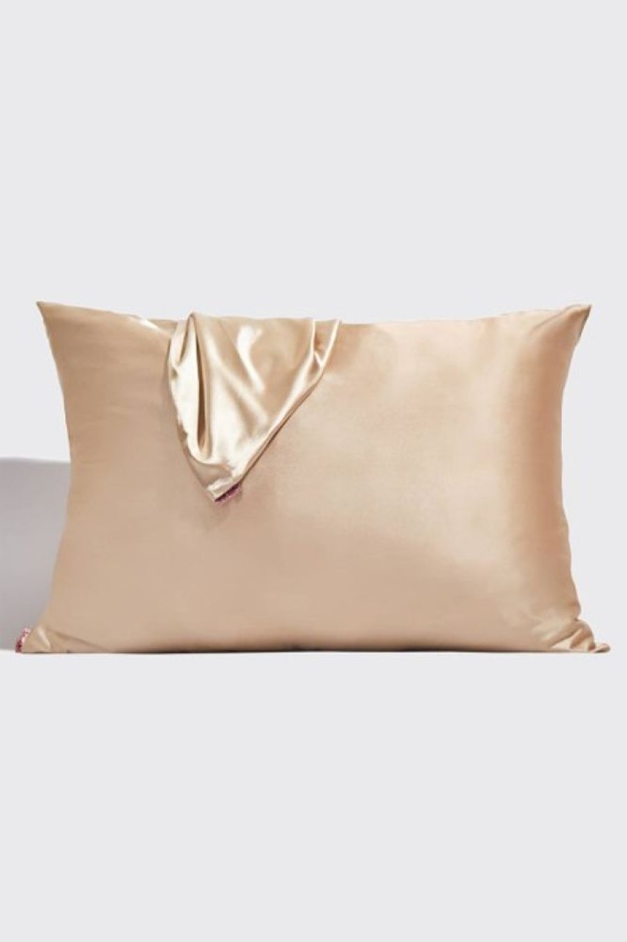 Kitsch Kitsch Satin Pillow Case In Champagne | Home Decor