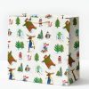 Waste Not Paper Wnp Snow Critters Large Bag | Office