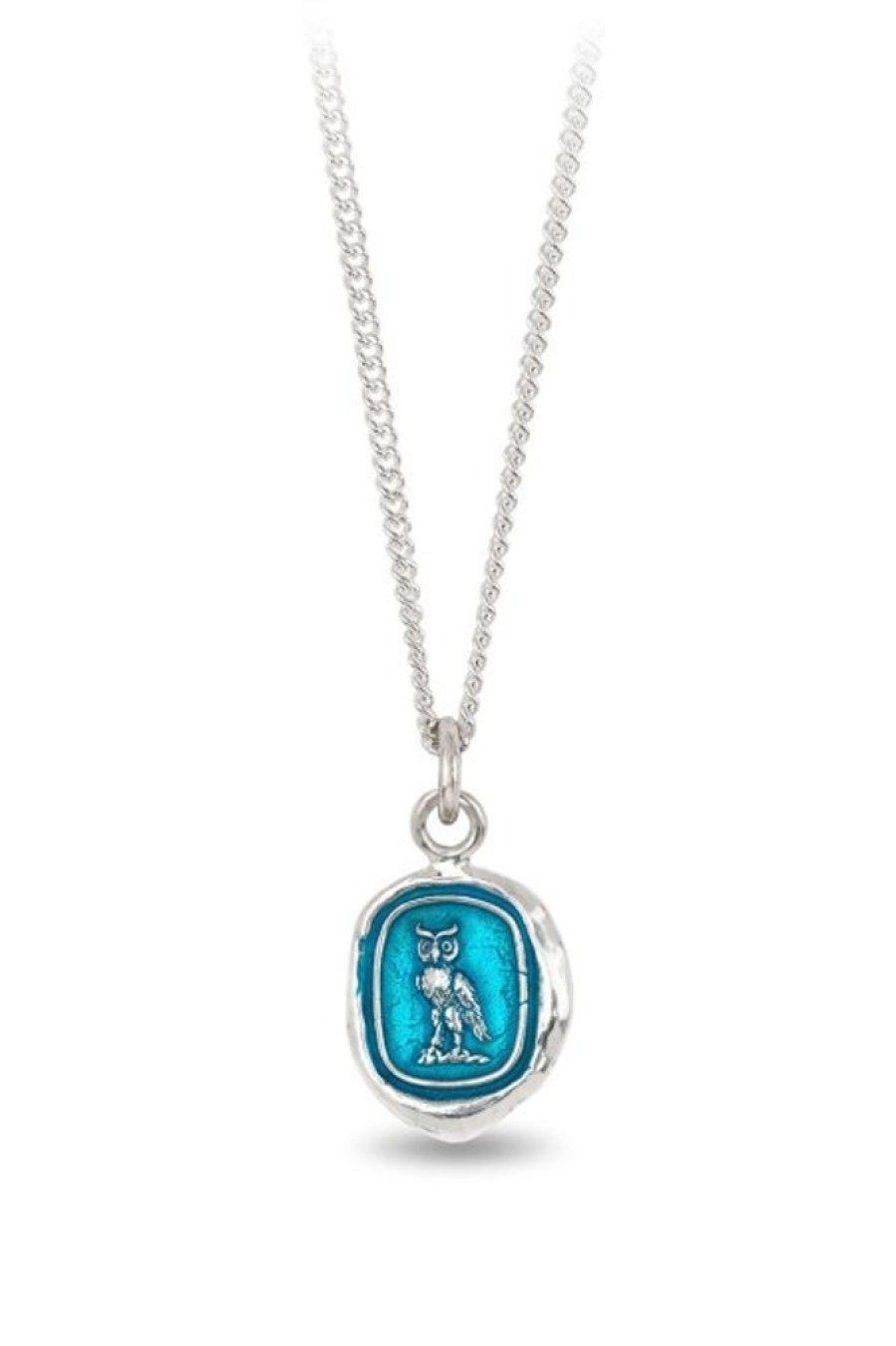 PYRRHA Pyrrha Watch Over Me Talisman In Capri Blue 18 | Accessories