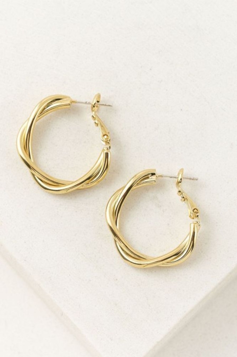 Lover's Tempo Lover'S Tempo Rory Hoops In Gold(Out Of Stock) | Accessories