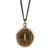 PYRRHA Pyrrha Illuminate Talisman In Bronze 18 | Accessories