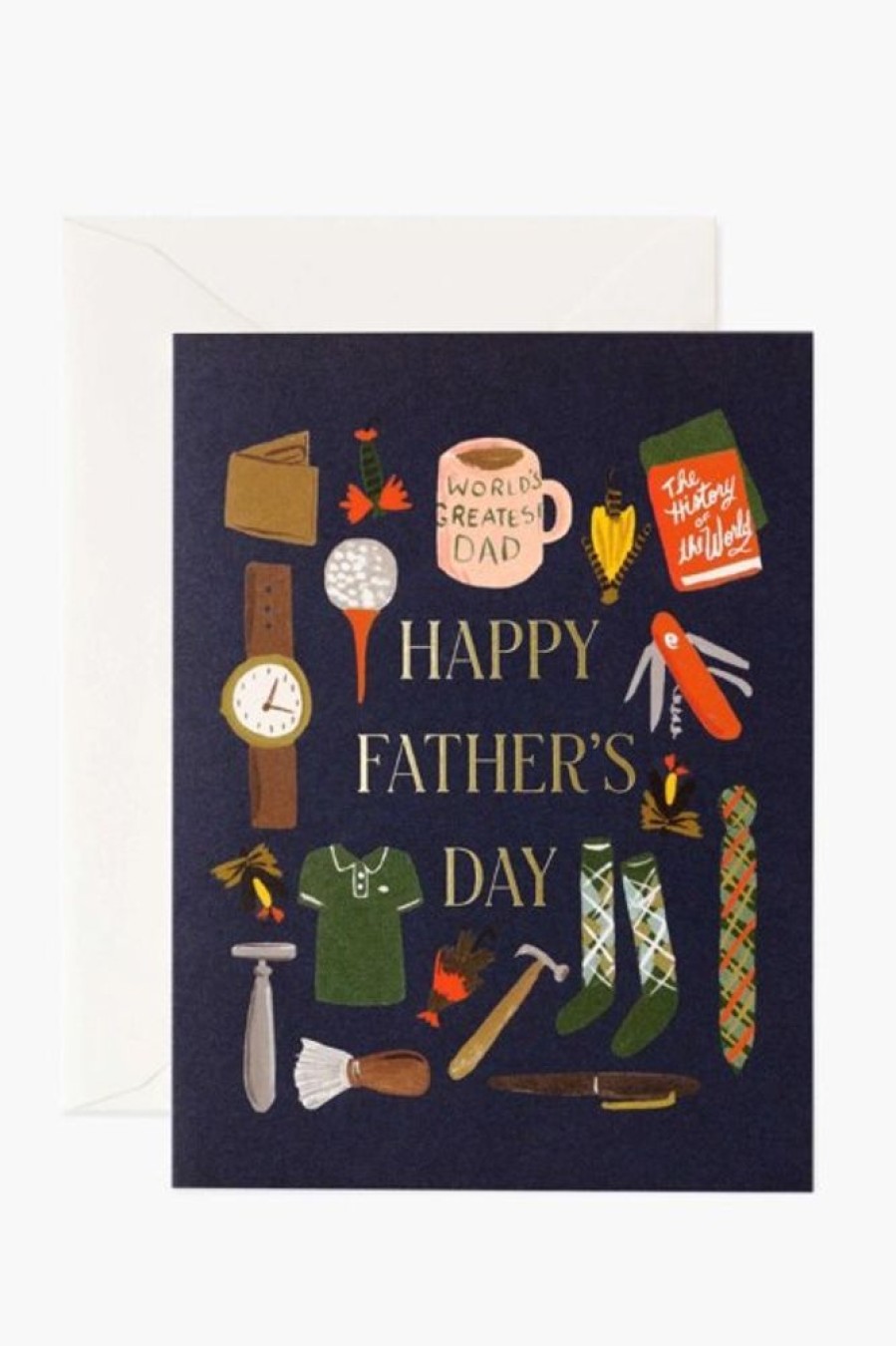 Rifle Paper Co Rifle Paper Co. Dad'S Favourite Things Card | Office