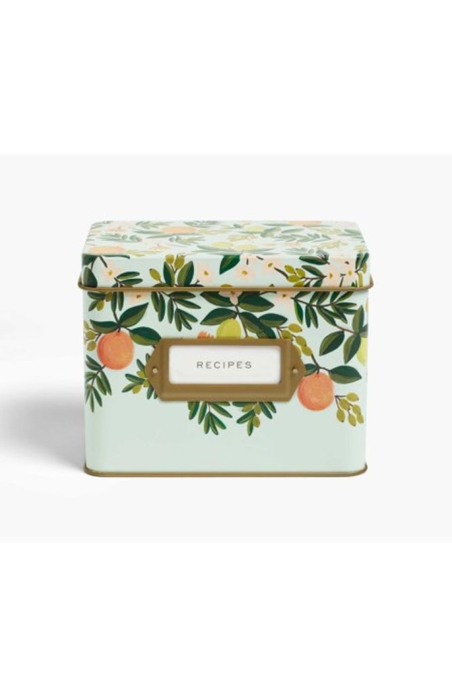 Rifle Paper Co Rifle Paper Co. Citrus Floral Recipe Box | Home Decor