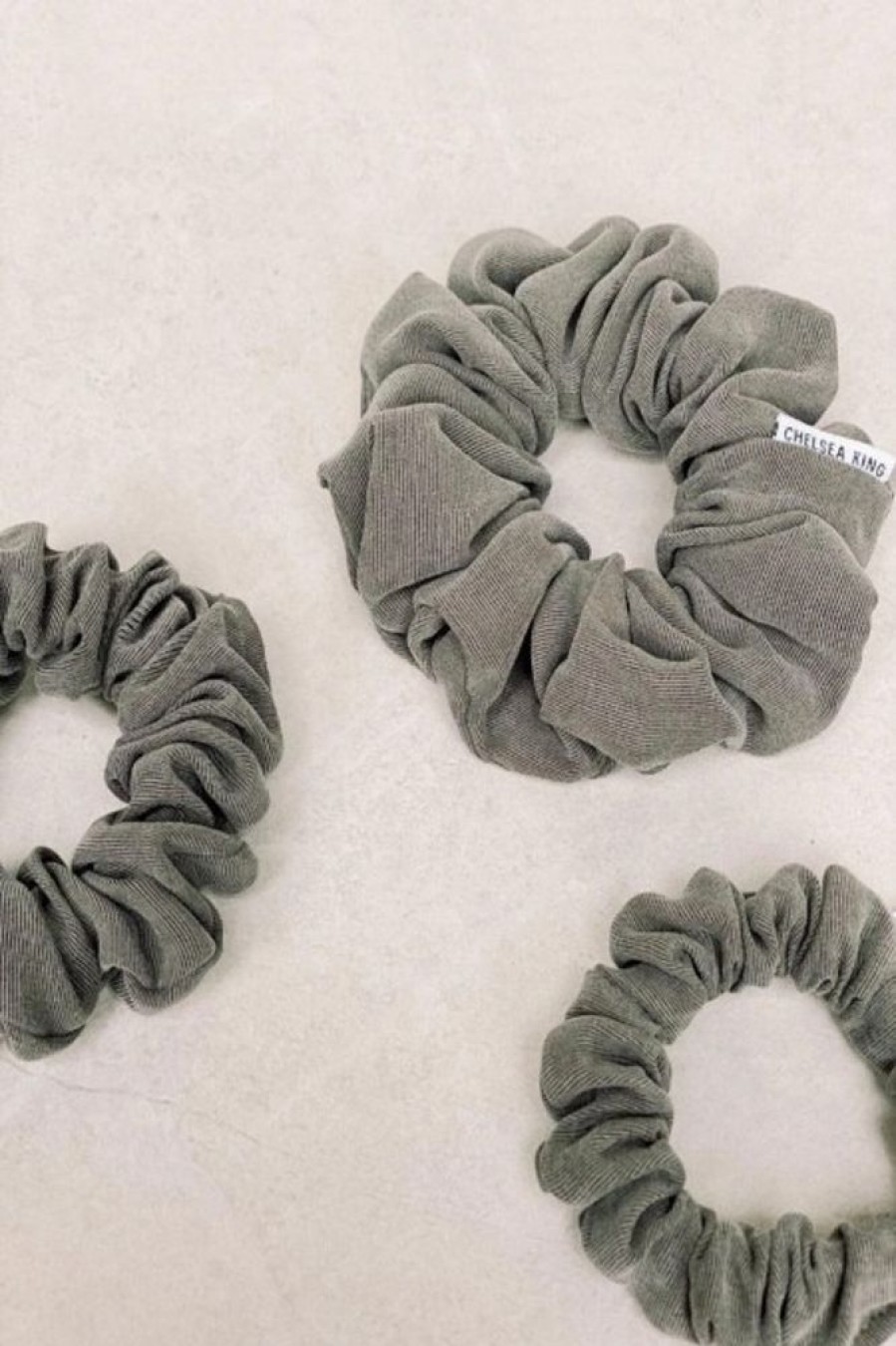 Chelsea King Chelsea King Luxe Scrunchie In Olive | Beauty