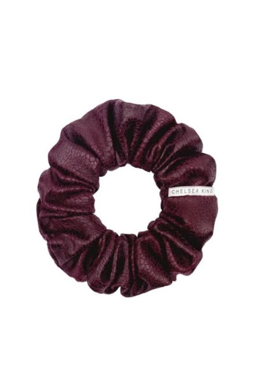 Chelsea King Chelsea King Bordeaux Petite Scrunchie In Merlot | Beauty