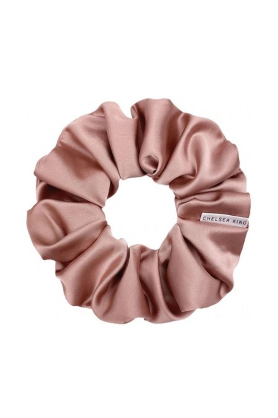 Chelsea King Chelsea King Satin Sleep Scrunchie In Rose Tea | Beauty