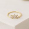 Lover's Tempo Lover'S Tempo Crown Ring In Clear | Accessories