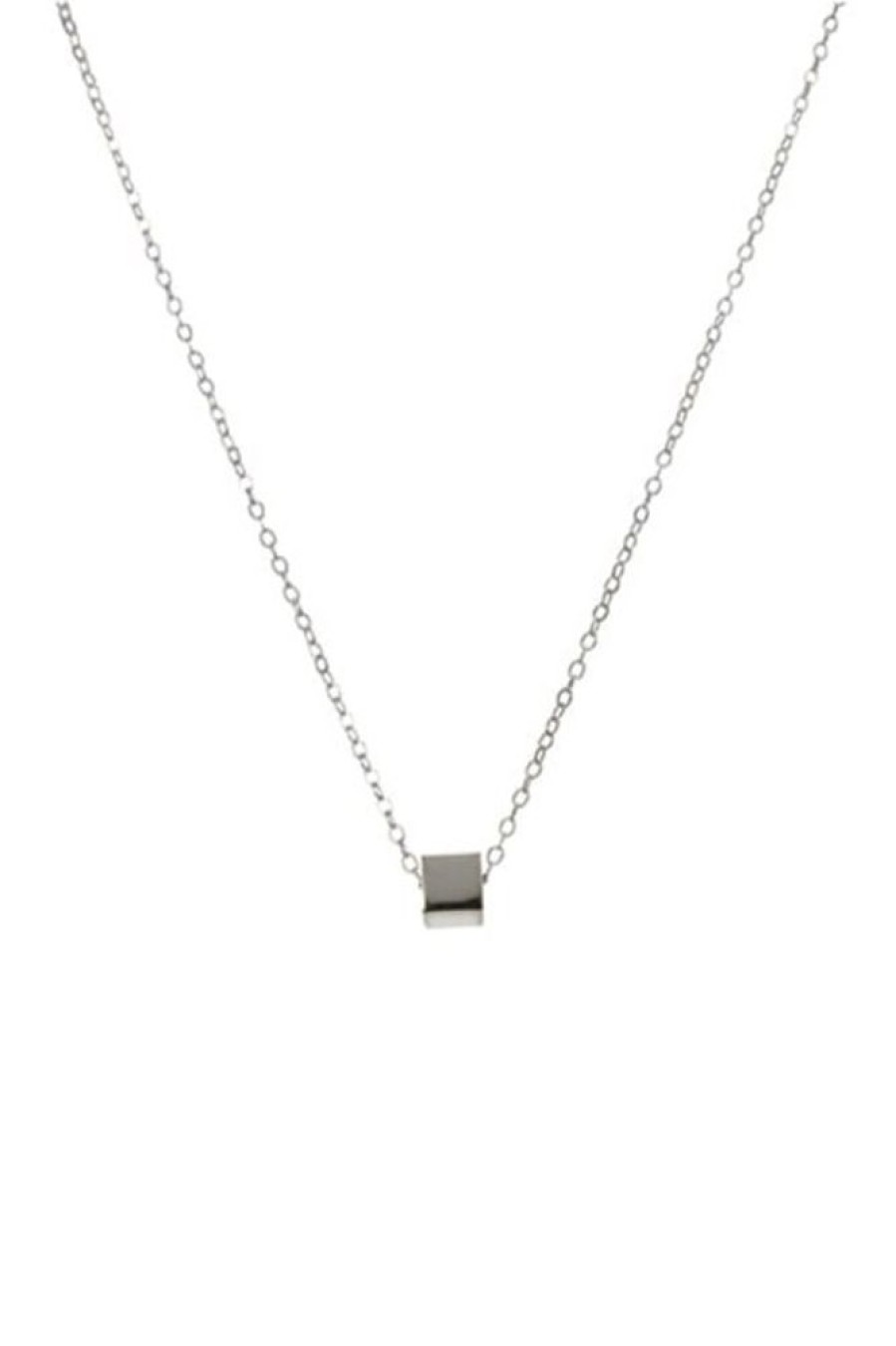 Mimi & Marge Mimi & Marge Kebaikan Xs Box Pendant In Silver | Accessories