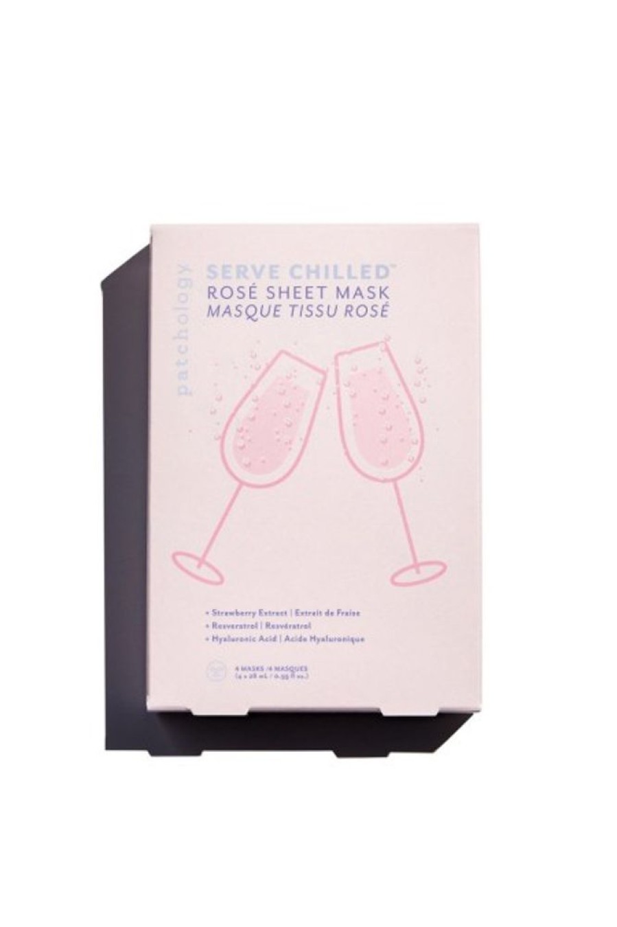 PATCHOLOGY Patchology Serve Chilled Rose Sheet Mask 4 Pack | Beauty