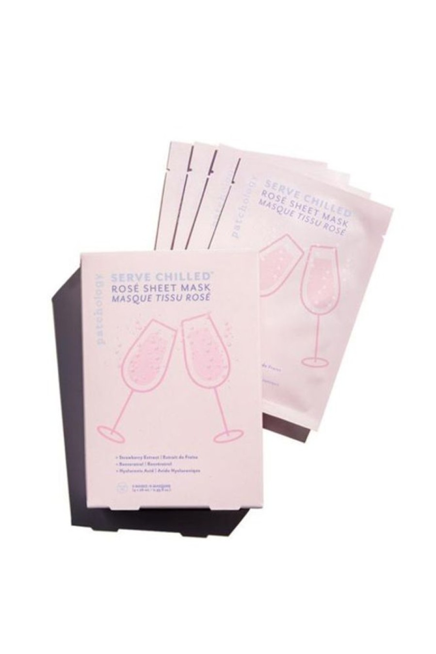 PATCHOLOGY Patchology Serve Chilled Rose Sheet Mask 4 Pack | Beauty