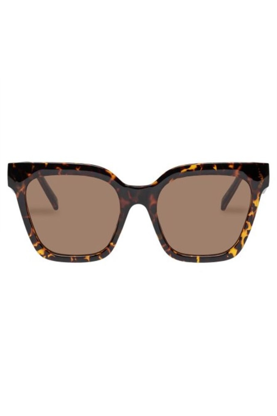 LE SPECS Le Specs Star Glow Sunnies In Dark Tortoise | Accessories