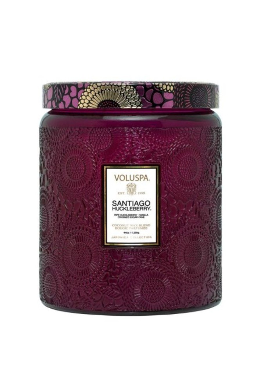 Voluspa Voluspa Luxe Jar Candle In Santiago Huckleberry | Home Decor