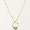 Lover's Tempo Lover'S Tempo Aria Necklace In Emerald | Accessories