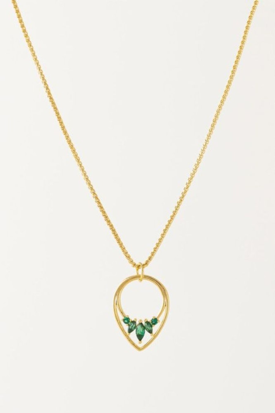 Lover's Tempo Lover'S Tempo Aria Necklace In Emerald | Accessories