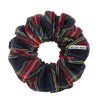 Chelsea King Chelsea King Bamboo Tartan Scrunchie In Black | Beauty