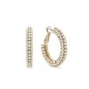 Lover's Tempo Lover'S Tempo Astaire Hoops In White | Accessories