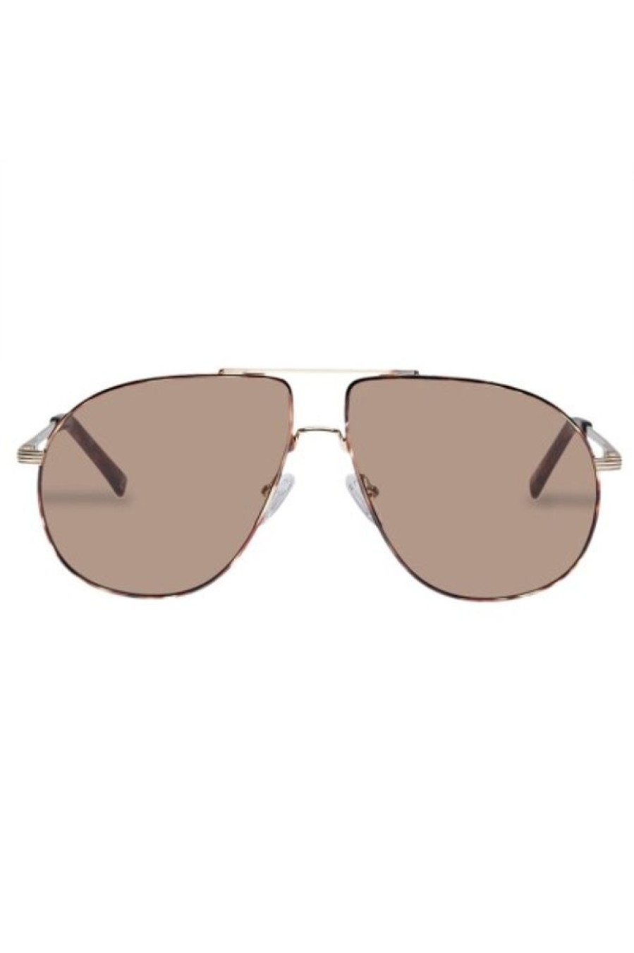 LE SPECS Le Specs Schmaltzy Sunnies In Gold + Tort | Accessories