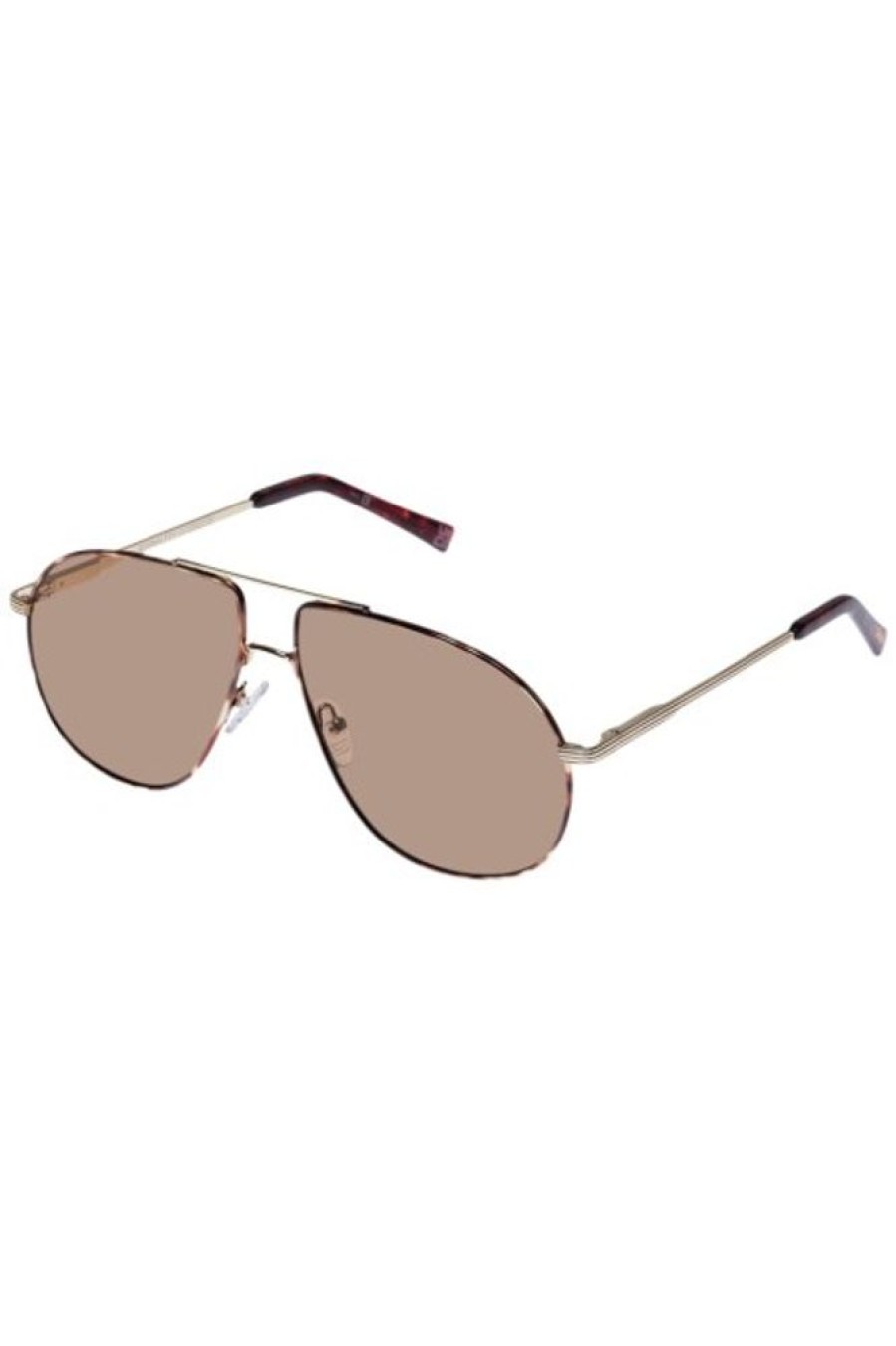 LE SPECS Le Specs Schmaltzy Sunnies In Gold + Tort | Accessories