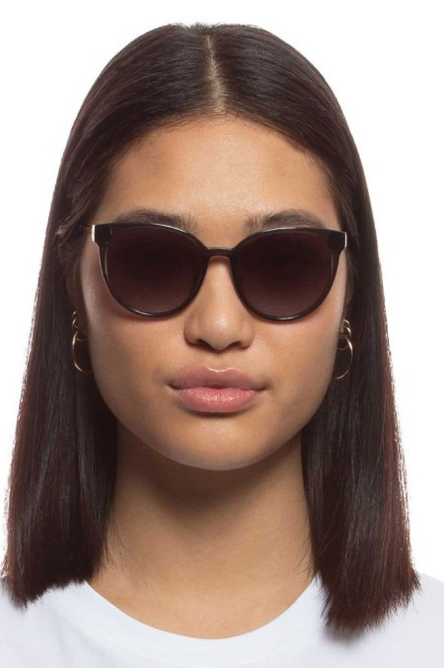 LE SPECS Le Specs Contention Sunnies In Charcoal | Accessories