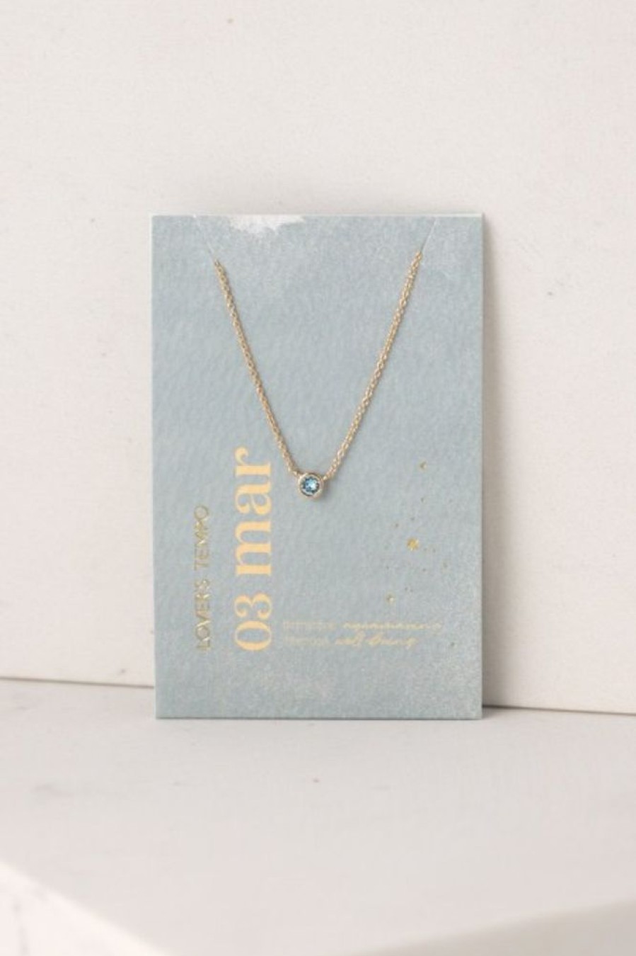 Lover's Tempo Lover'S Tempo March Kaleidoscope Birthstone Necklace In Gold(Out Of Stock) | Accessories